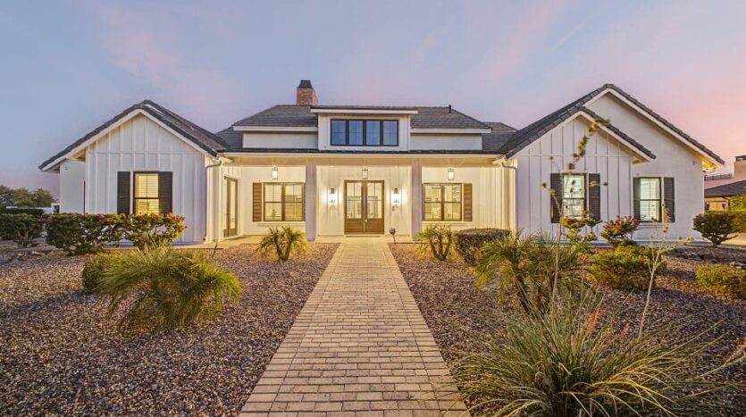 Luxury Custom Estate with Private Hangar in Pegasus Airpark For Sale In Queen Creek, AZ